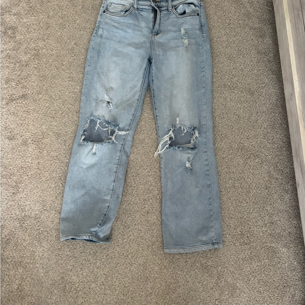 Altered state Distressed Light Blue Women's Jeans
